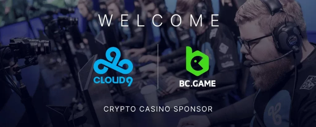 Партнерство Cloud9 и криптоказино BC Game.